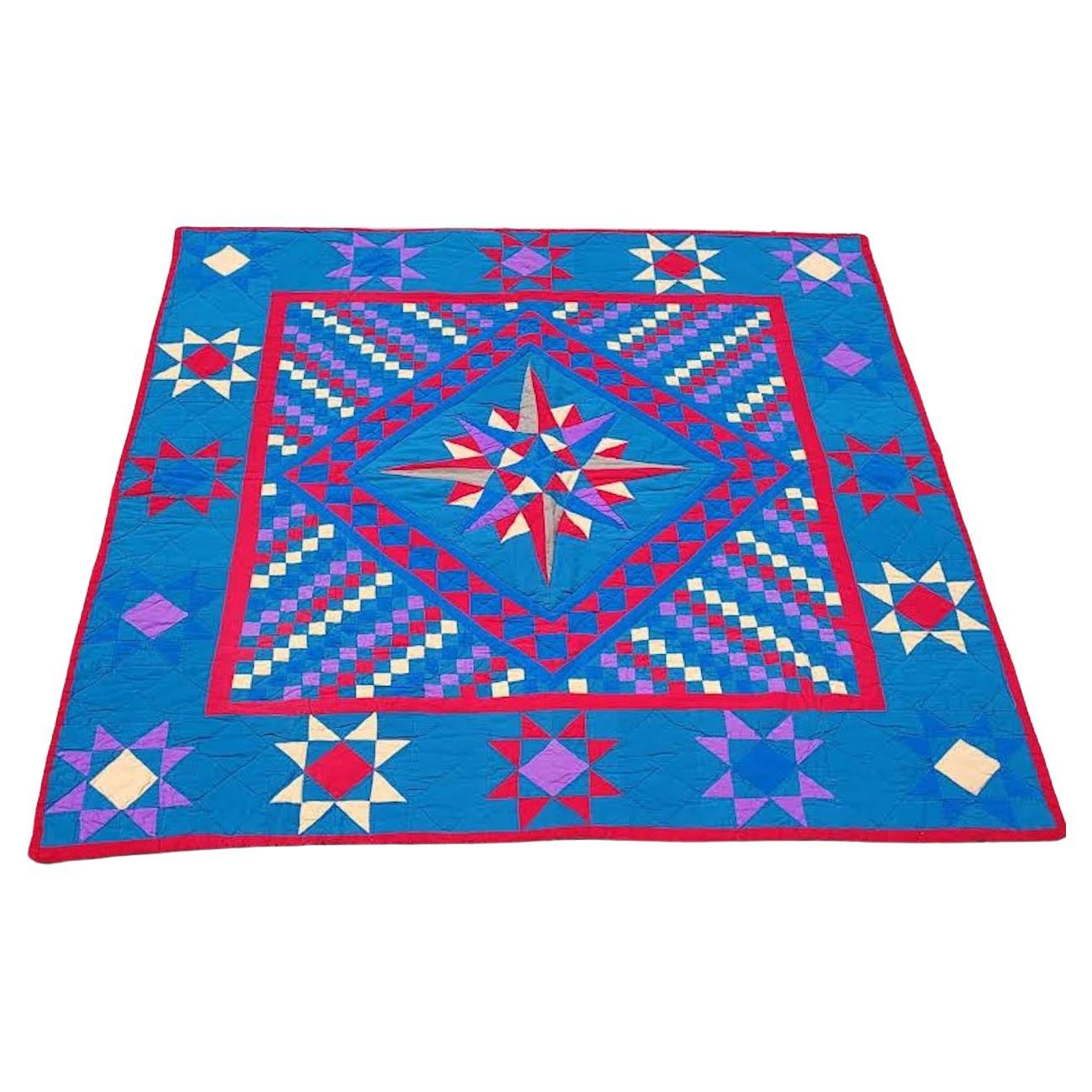 Rose Wreaths Quilt For Sale at 1stDibs christmas rose wreath quilt