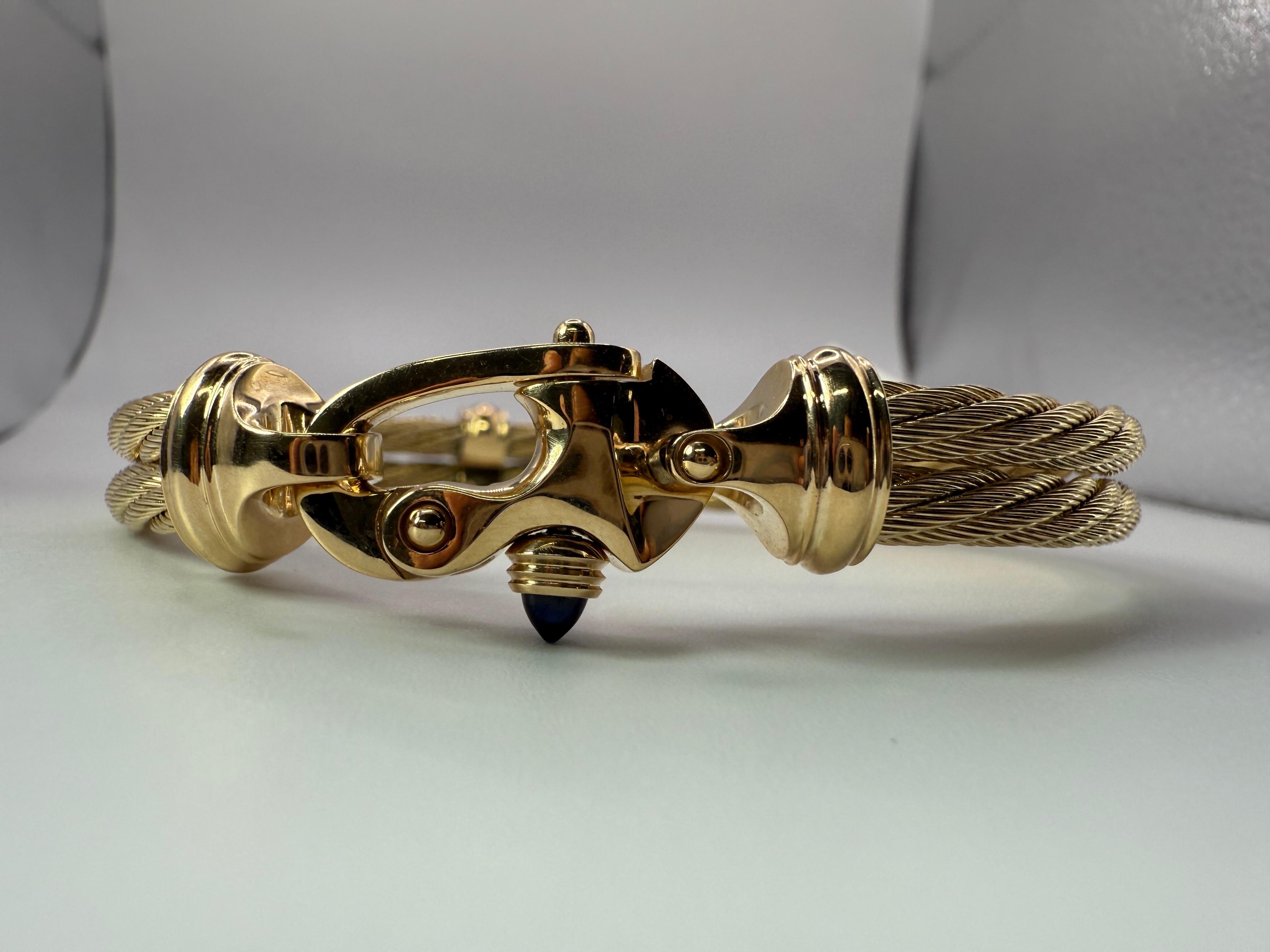 Bracelet Marin en or 14KT bracelet moderne et élégant pour homme en vente 6