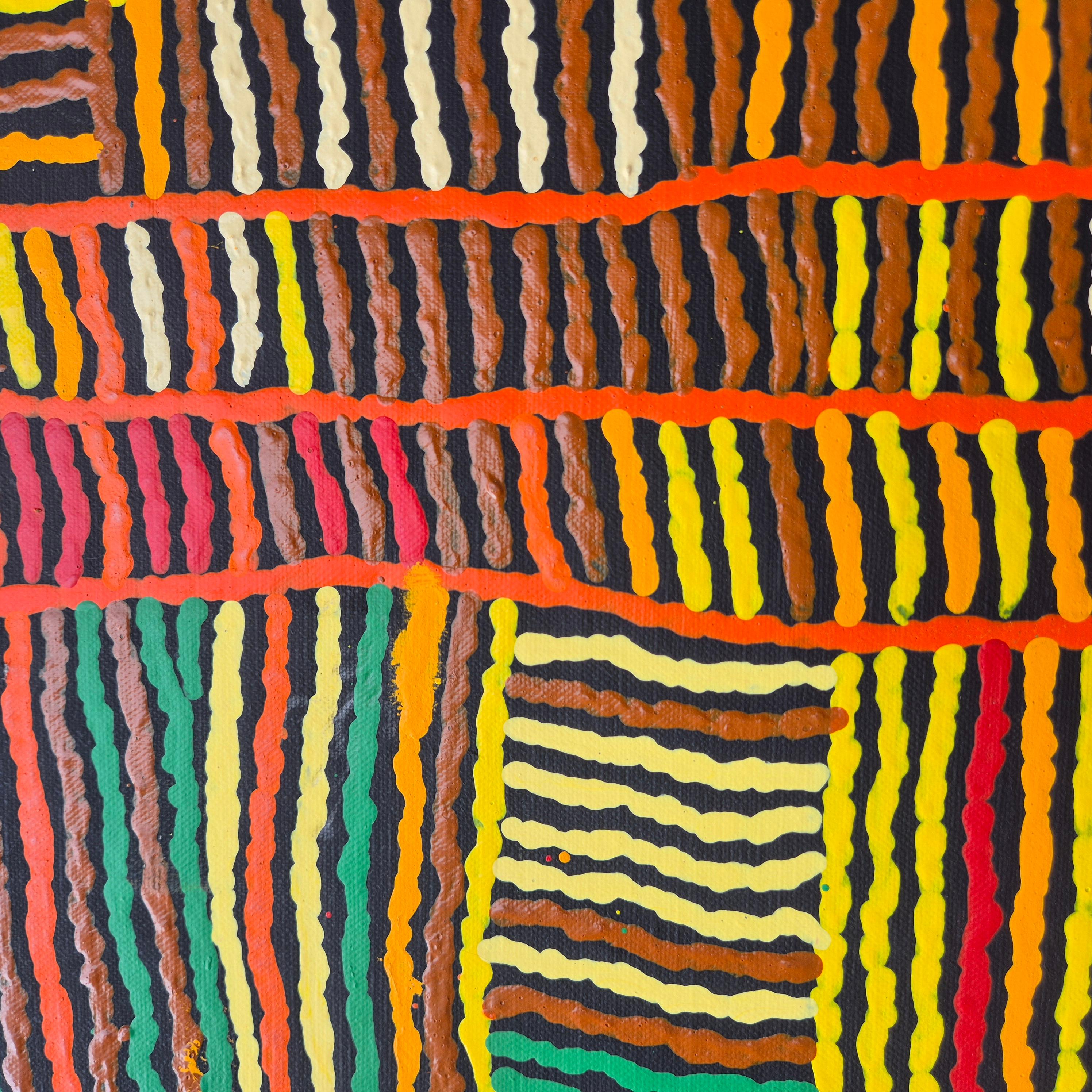 Maringka Baker, Minma Jukurrpa, Acrilico su tela, 2013 in vendita 3