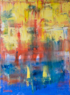 Ocean 74, Gemälde, Öl auf Leinwand
