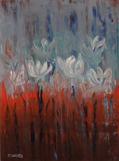 Water lilies 9, Painting, Oil on Canvas
