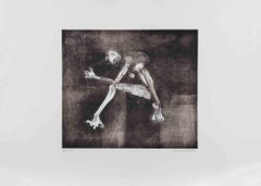 Composición - Aguafuerte de Marino Haupt - Años 80