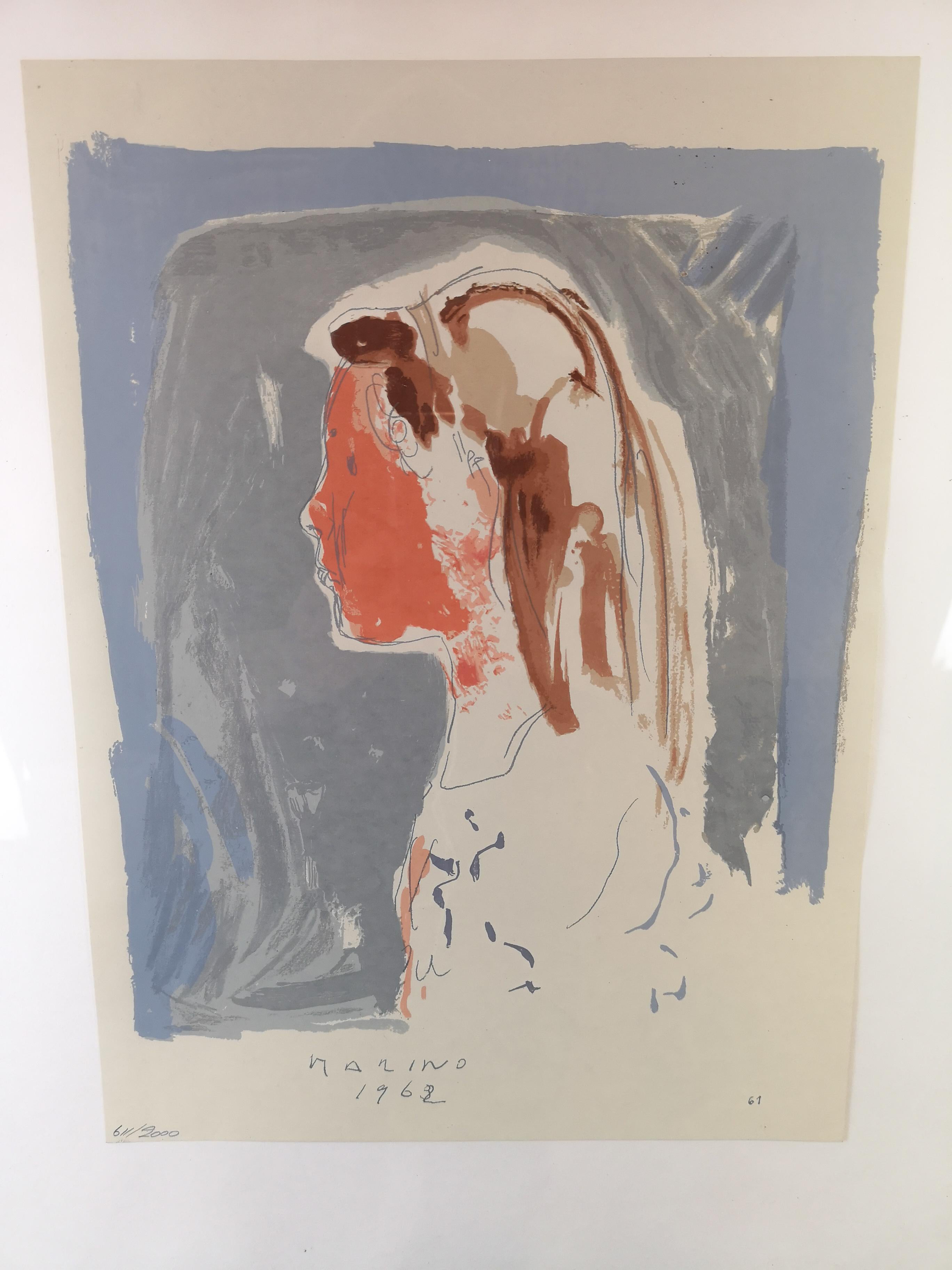 Mid-Century Modern Marino Marini Lithograph