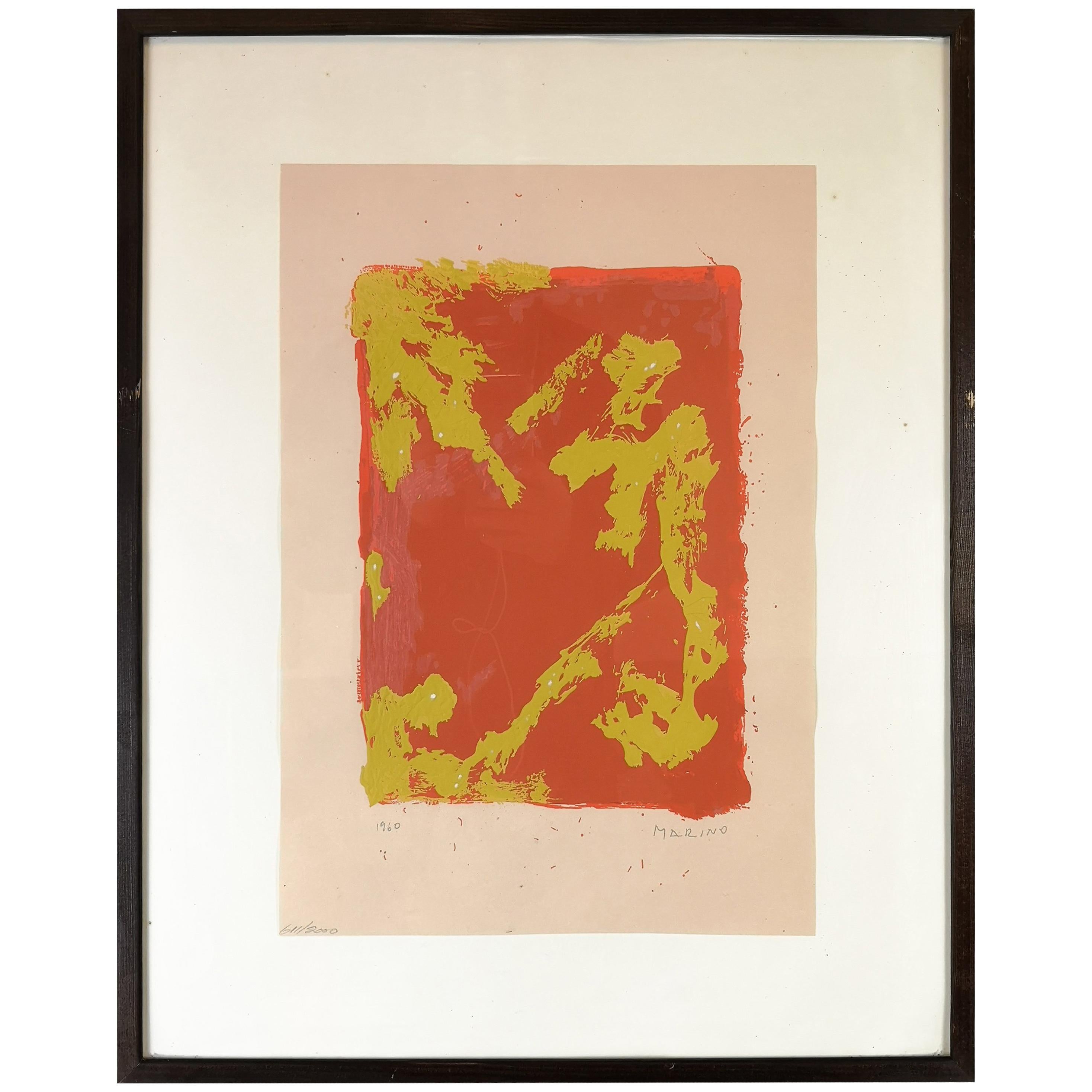 Marino Marini Lithograph