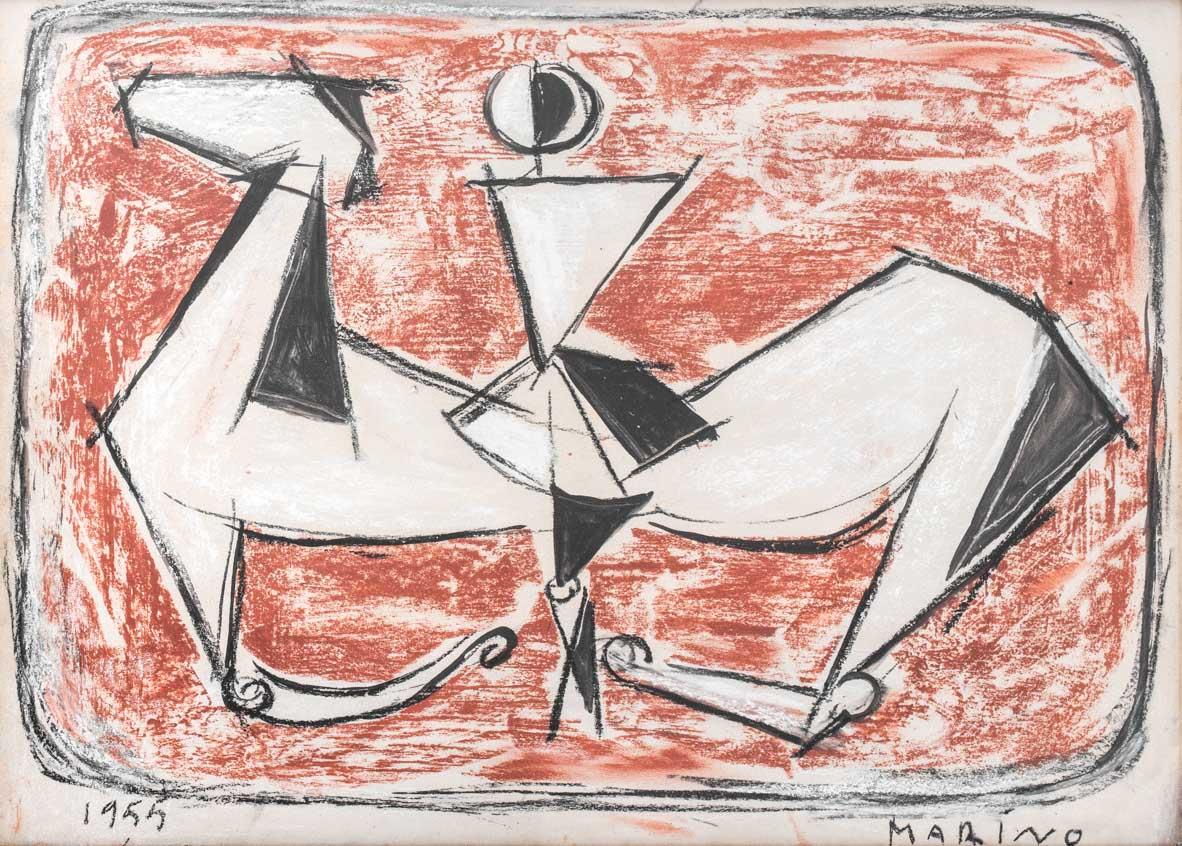 Senza titolo (Cavaliere) - Art di Marino Marini