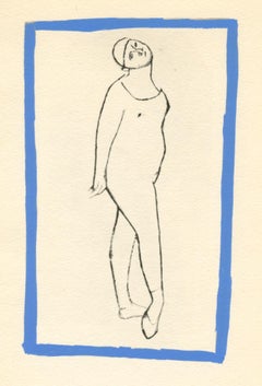 (after) Marino Marini - "Jongleur" pochoir