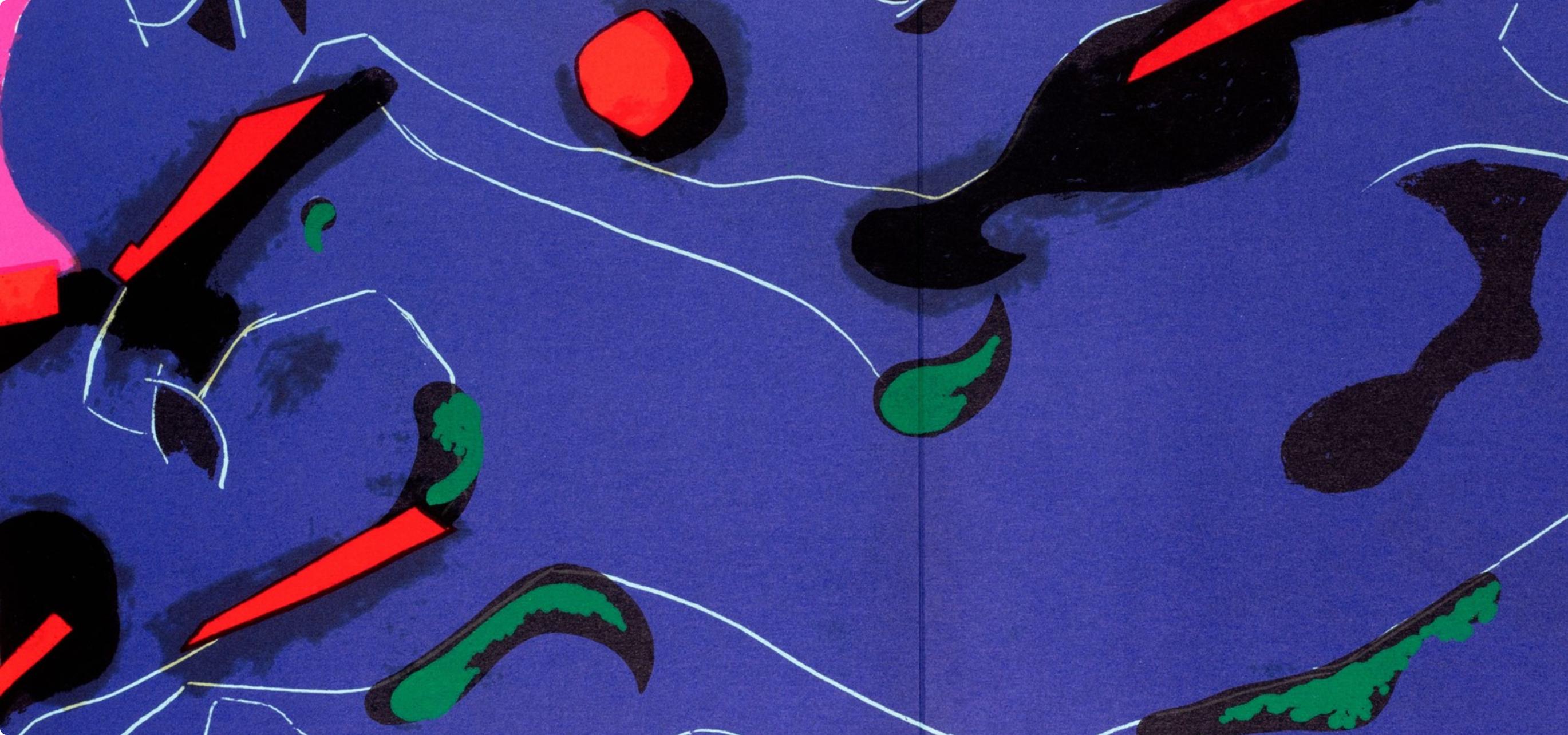 Cavallo (Guastalla, LV), Société internationale d'art XXe siècle - Purple Abstract Print by Marino Marini