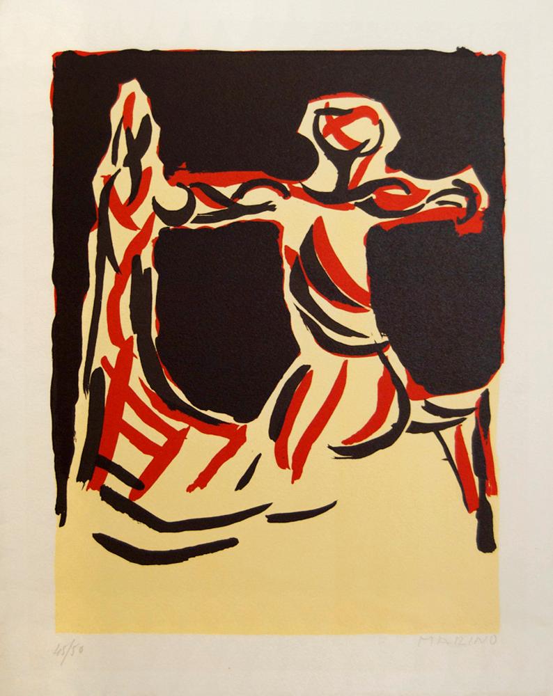 Dimensioni dell'immagine: 31,5x24 cm.
Edizione di 50 stampe, numerate e firmate dall'artista. 
Condizioni eccellenti.
Rif. Toninelli II n.1967