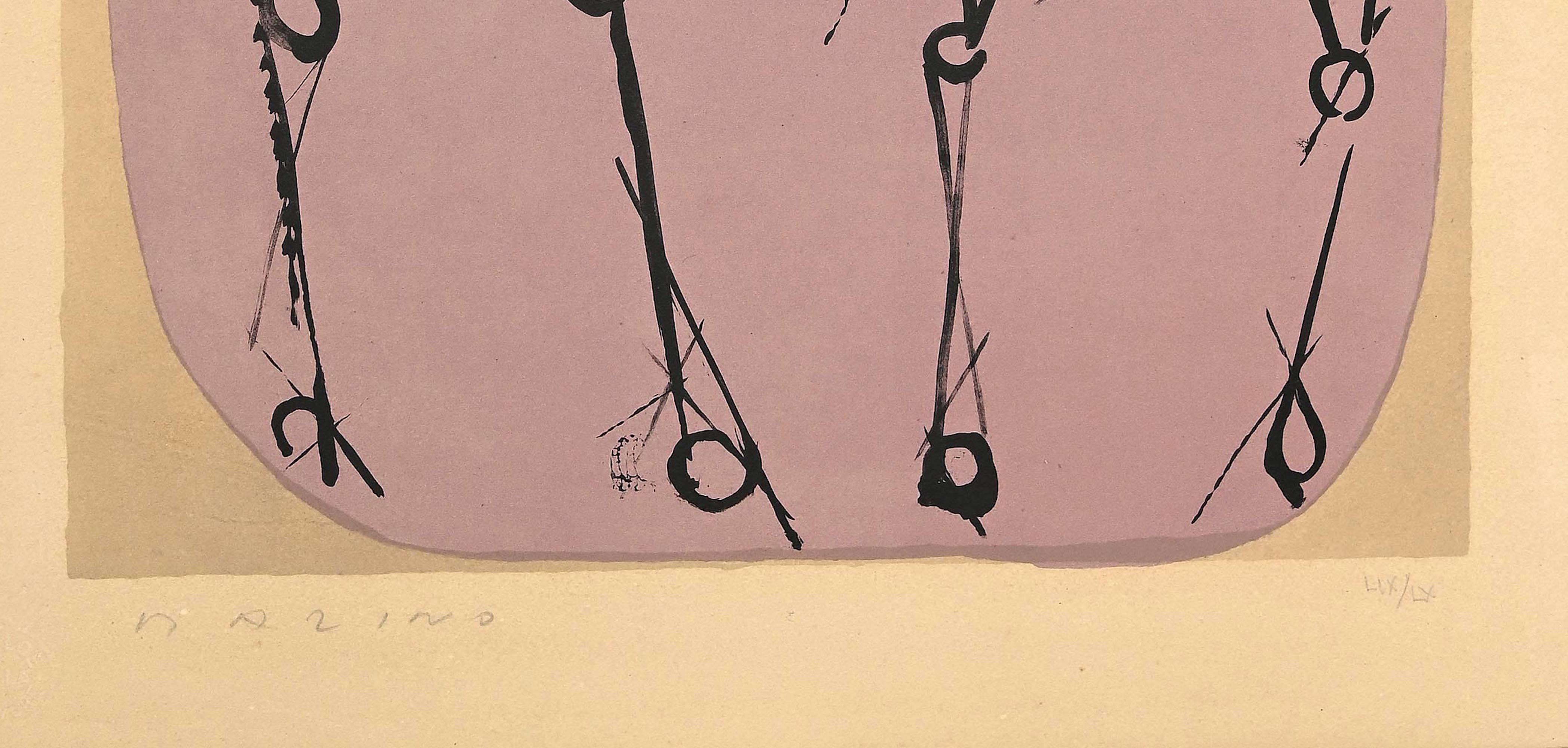 Cheveaux et Jongleur - Litografía de Marino Marini - 1951 en venta 2
