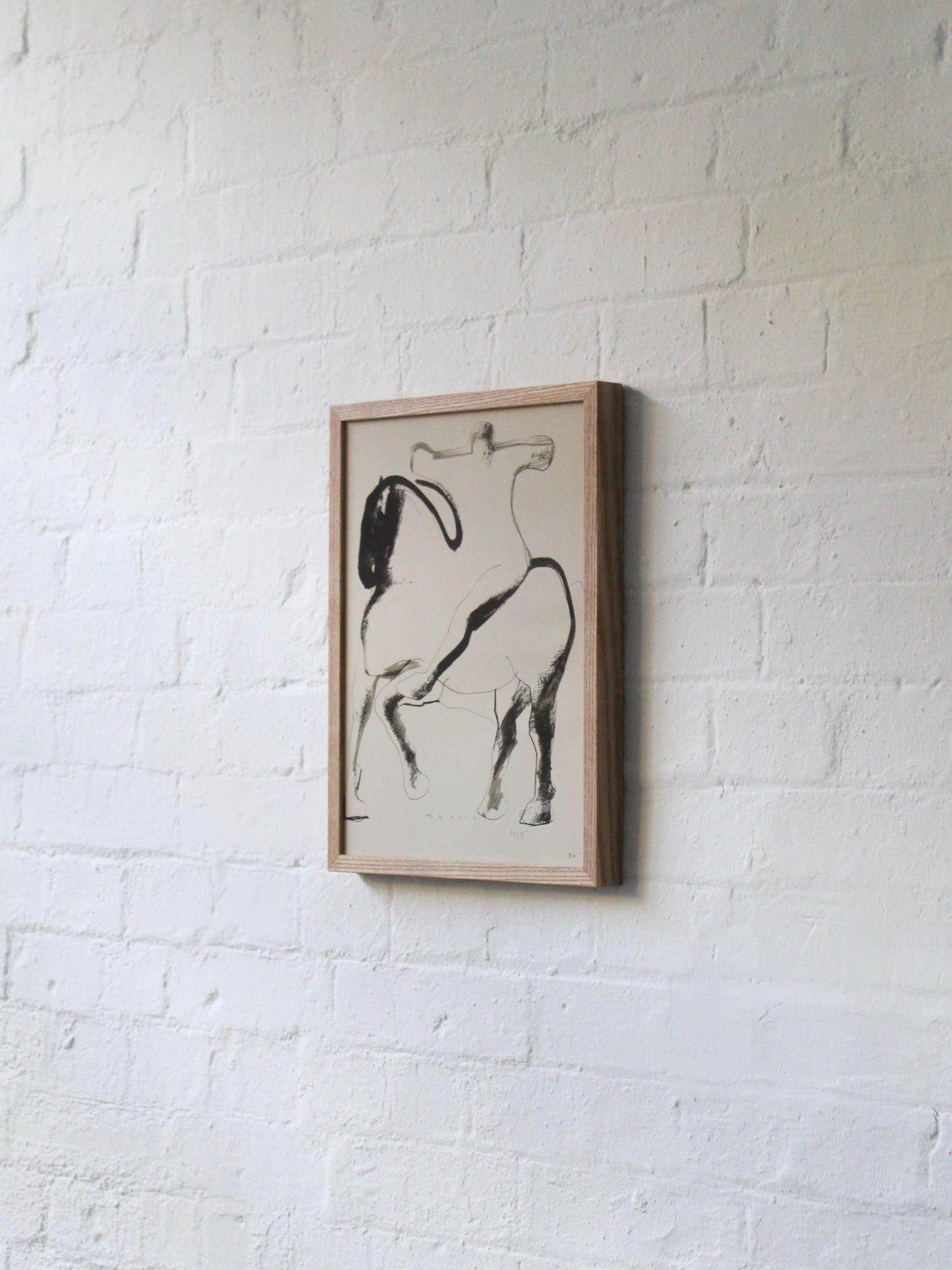 Farblithographie, Pferd #05, Marino Marini (1901-1980) im Angebot 1