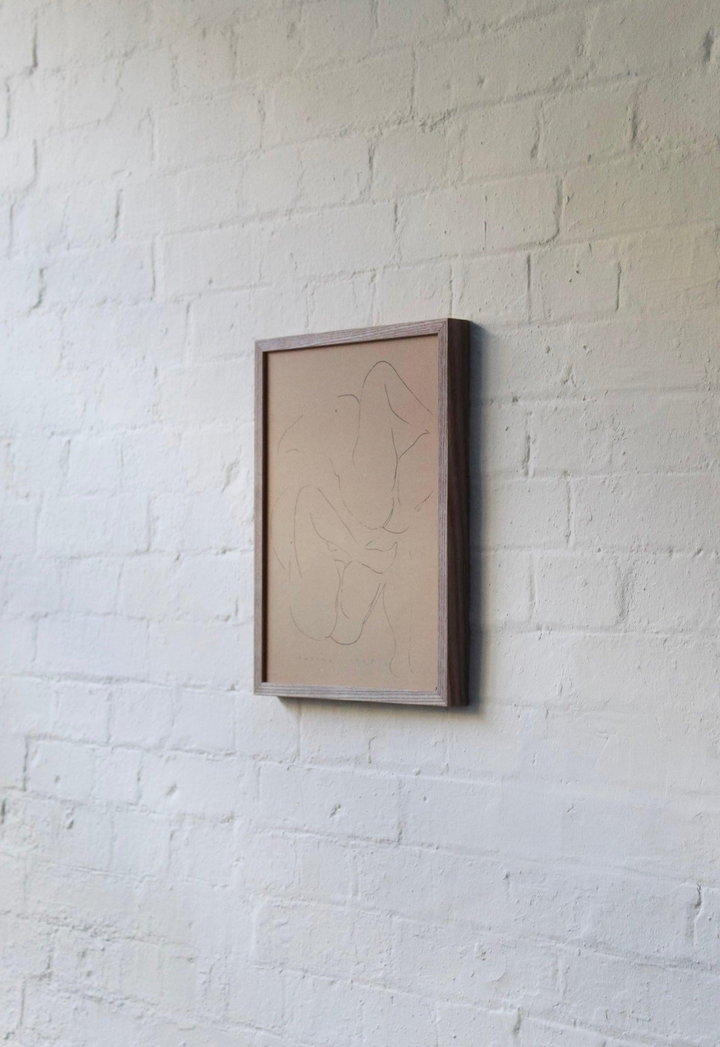 Lithographie couleur nue n°03, Marino Marini (1901-1980), non encadrée en vente 1