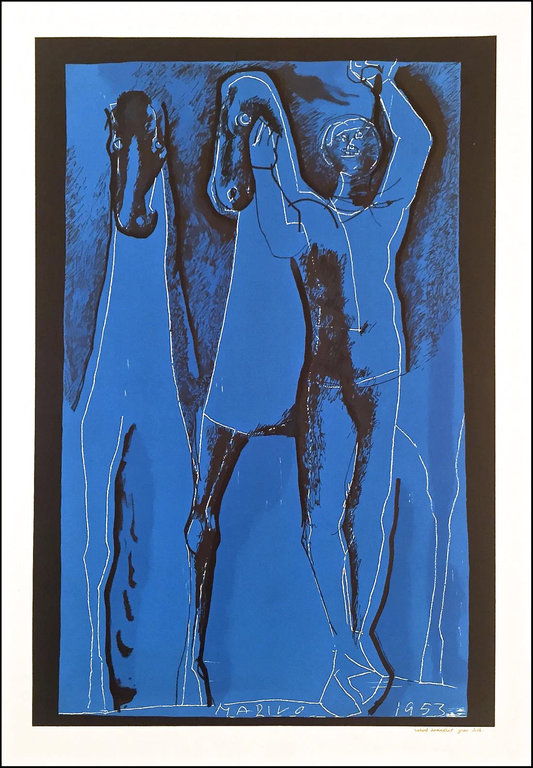Artistics : Marino Marini

Support : Lithographie, 1955

Dimension : 29.25 x 21 in