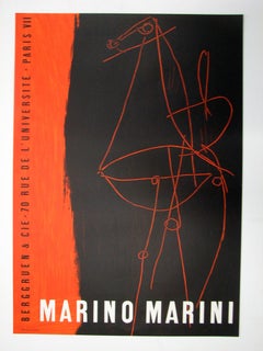 Composition - BERGGRUEN AND CIE, 1955 by Marino Marini, 1955