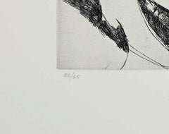 Composition I - Gravure originale de Marino Marini - 1956