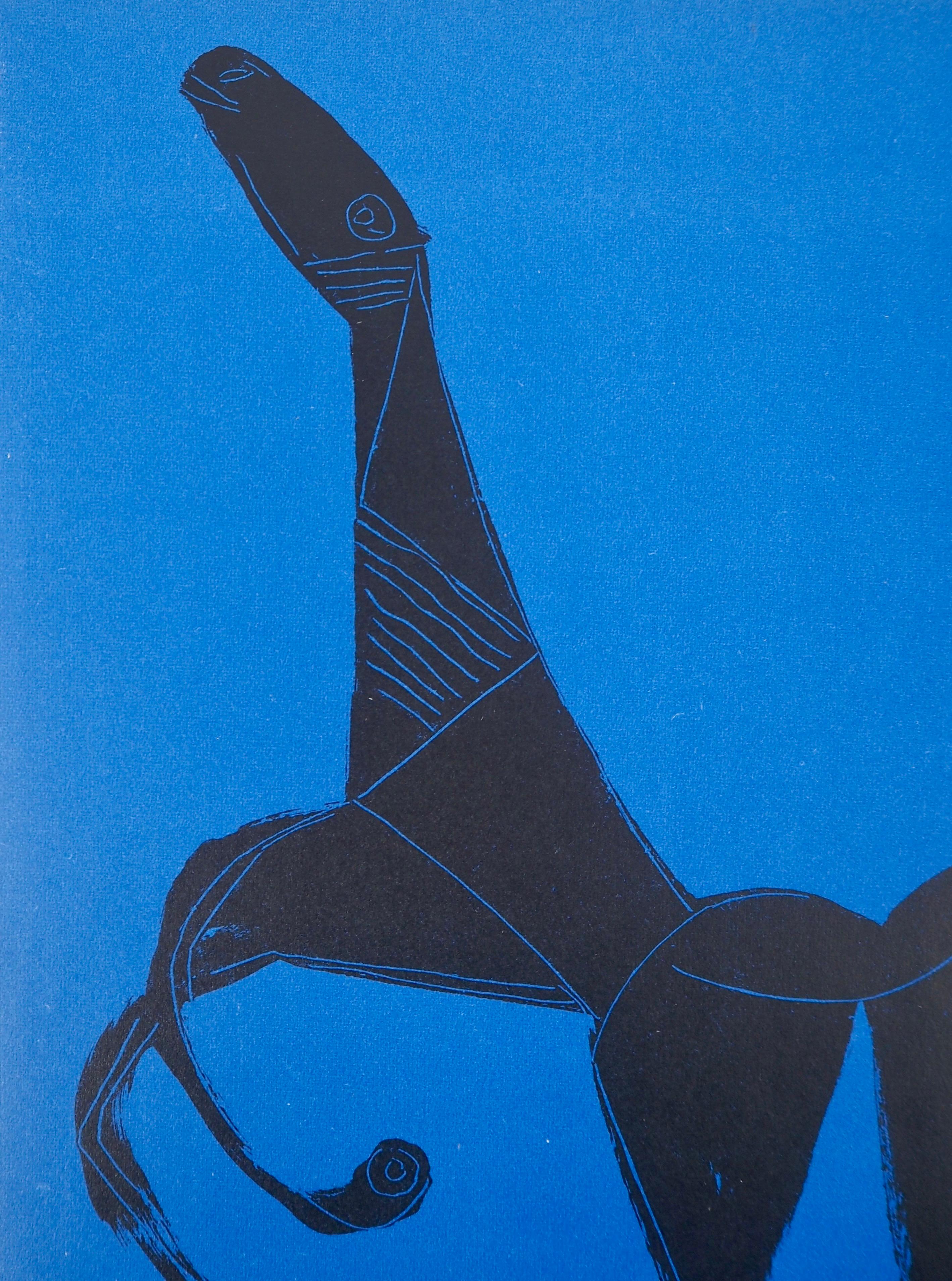 Composición, Société internationale d'art XXe siècle - Print de Marino Marini