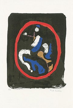 "Composizione" by Marino Marini, Black, Figurative Print, Modern