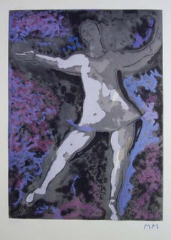 Marino Marini Dancer II 1977 Etching