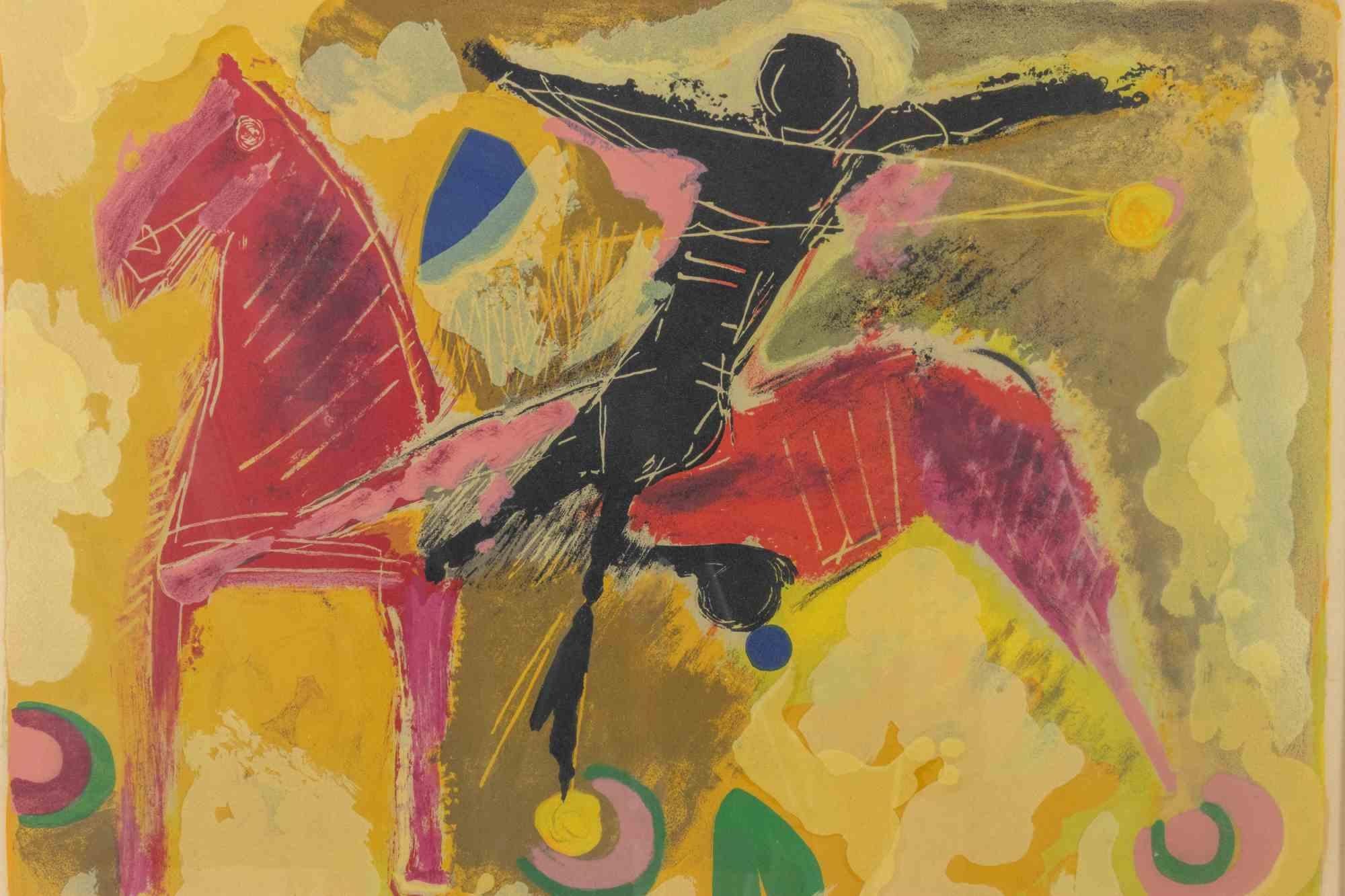 De la couleur à la forme V - Lithographie de Marino Marini - 1969 en vente 1