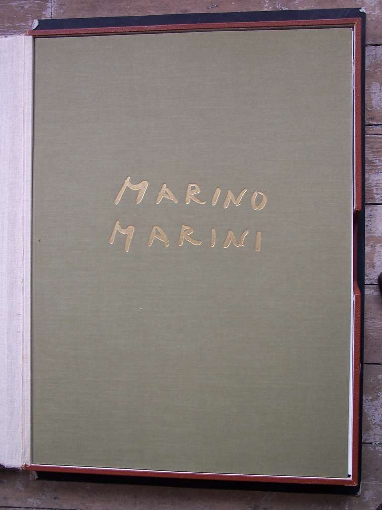 Œuvres graphiques / Opera Grafica -  - Print de Marino Marini