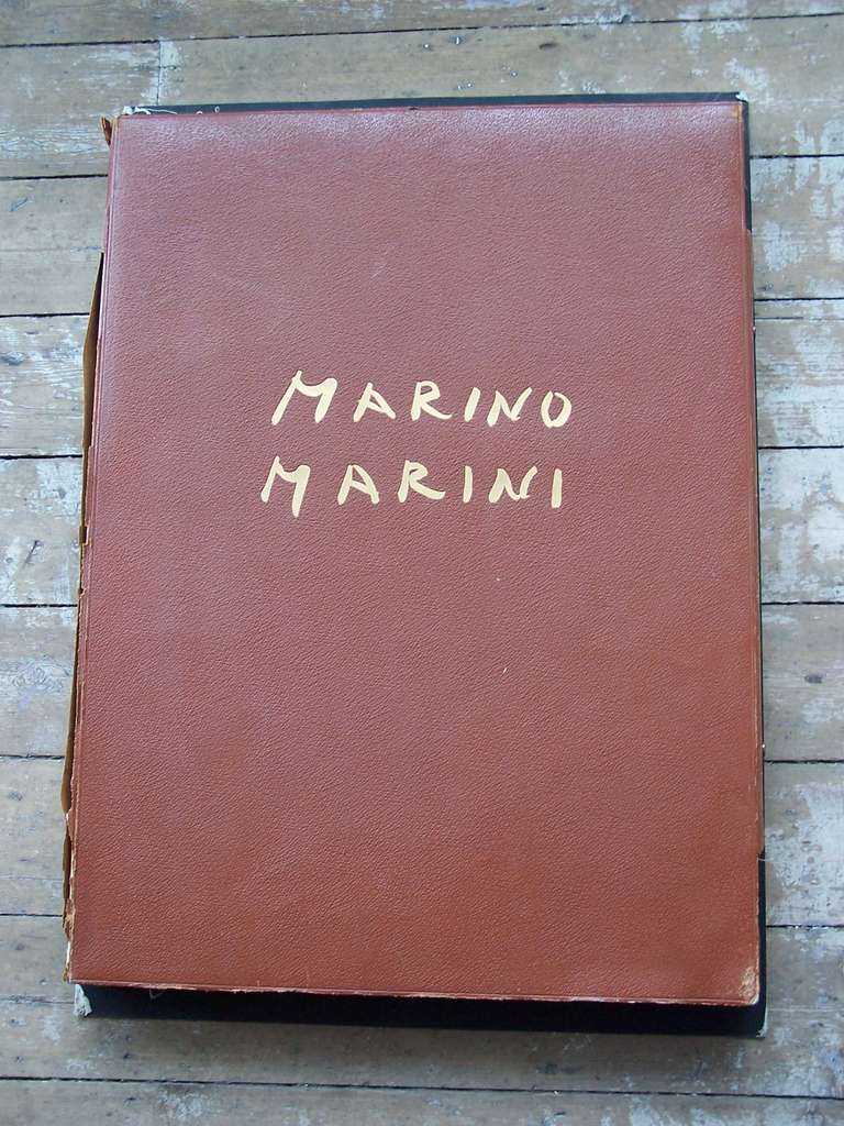 Marino Marini Portrait Print - Graphic Work / Opera Grafica - 