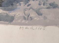 Il Grido (El Grito) - Litografía de Marino Marini - 1965