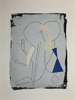 Juggler - Gravure et aquatinte de Marino Marini - 1963