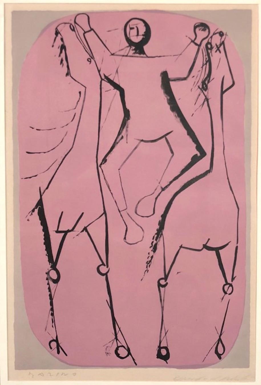 Signé et numéroté à la main. Édition de 200 tirages plus 60 tirages en chiffres romains et 5 épreuves d'artiste.

Publié dans le catalogue général "Marino Marini, Catalogo Ragionato dell'Opera Grafica 1919-1980", Fondazione Marino Marini et Edizioni