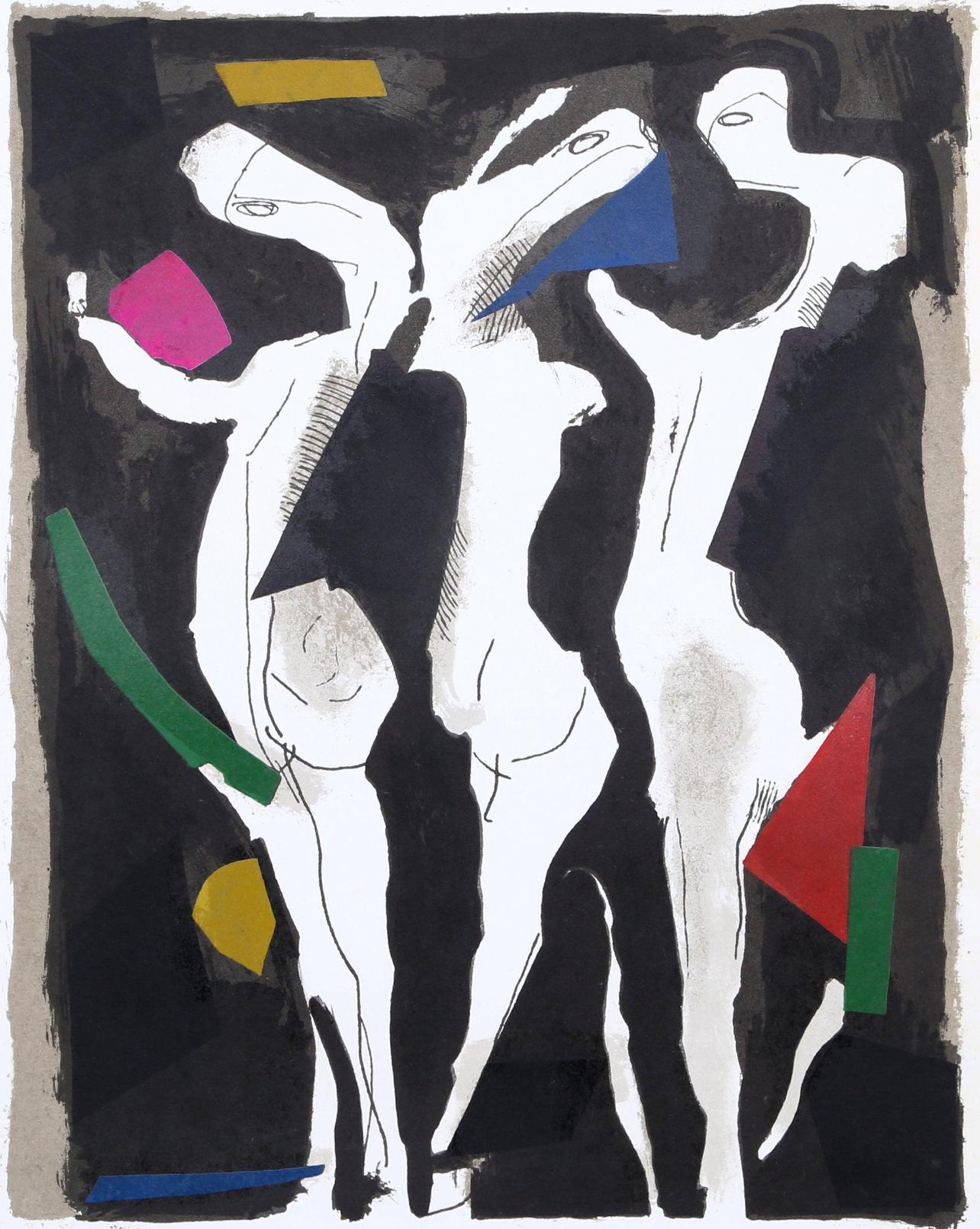 Marino Marini Landscape Print – Le Sacre du Printemps, Internationale Gesellschaft für Kunst des XX.