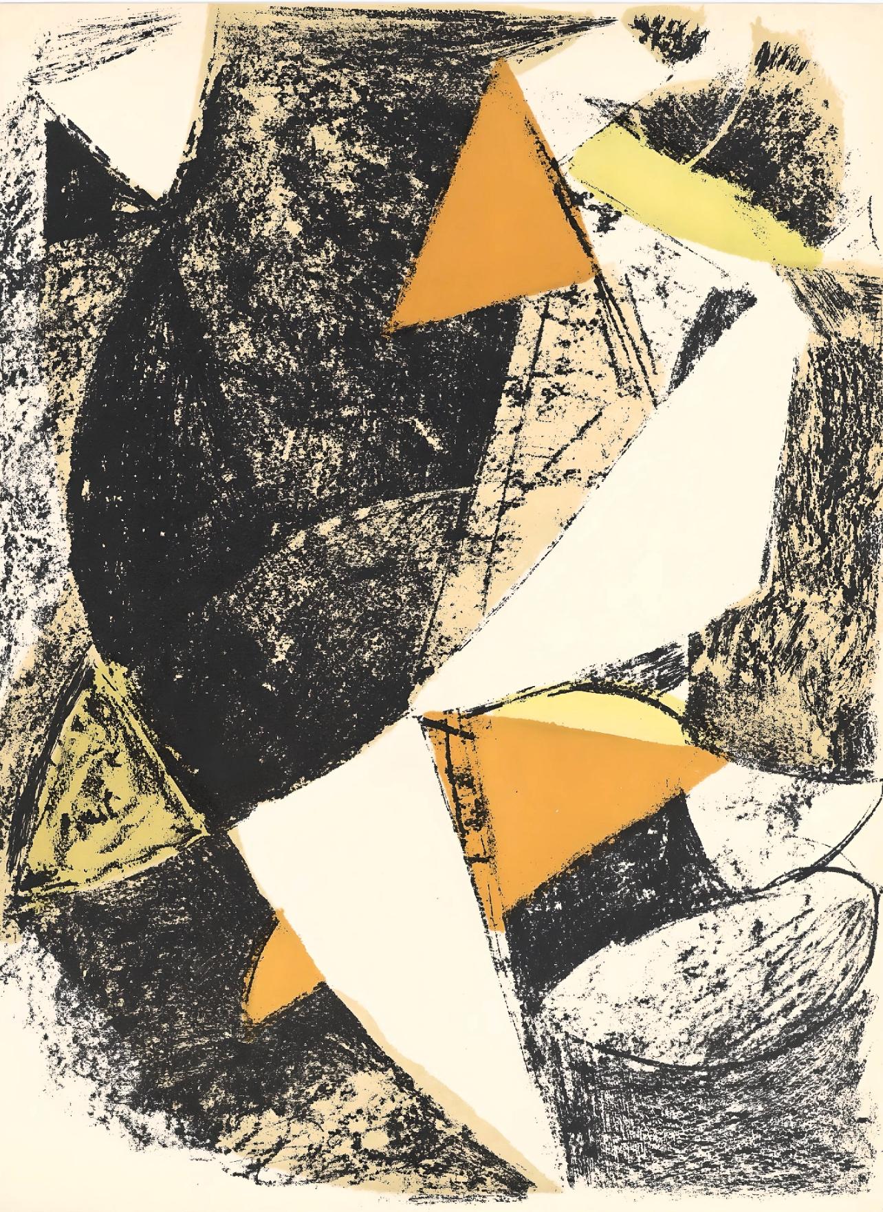 Marino Marini Abstract Print – Marini, Cheval et cavalier, XXe Siècle (nach)