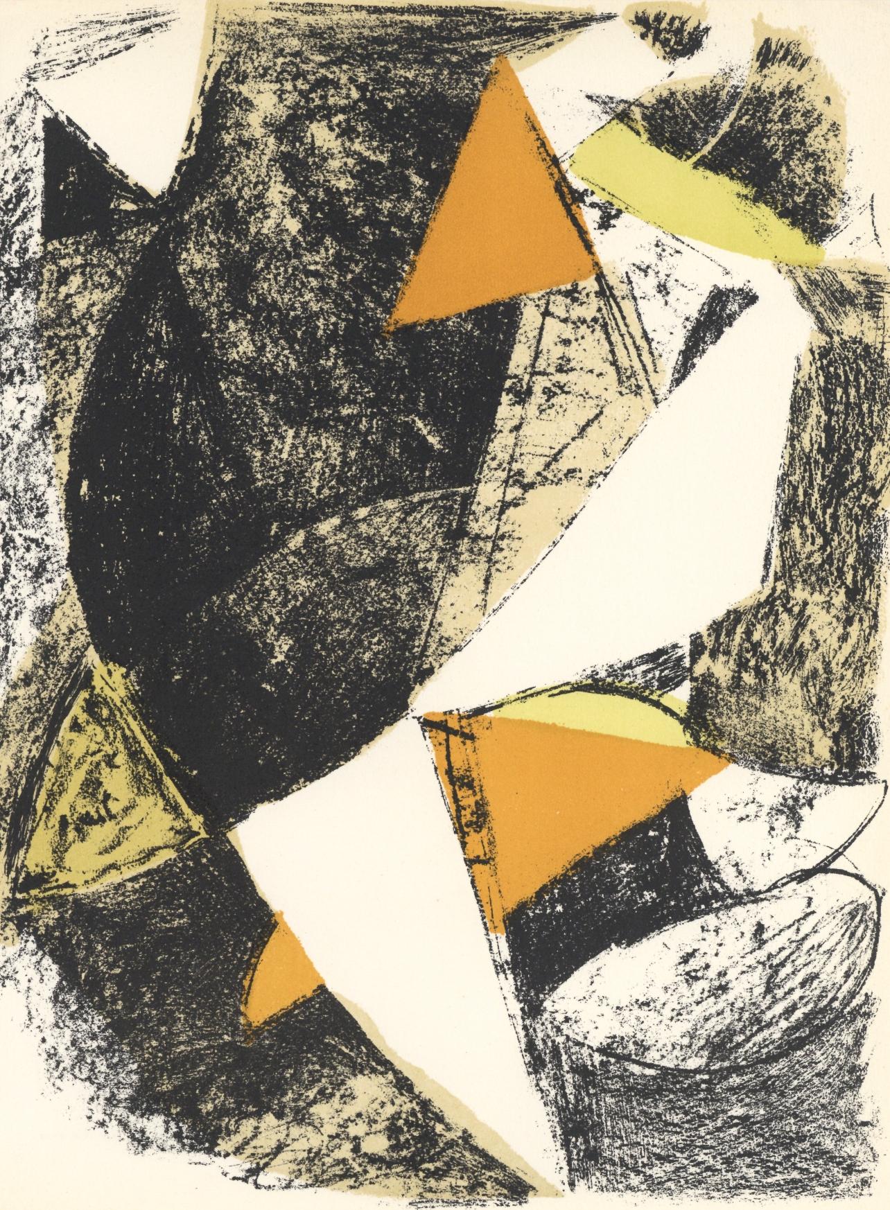 Marino Marini Abstract Print - Marini, Cheval et cavalier, XXe Siècle (after)