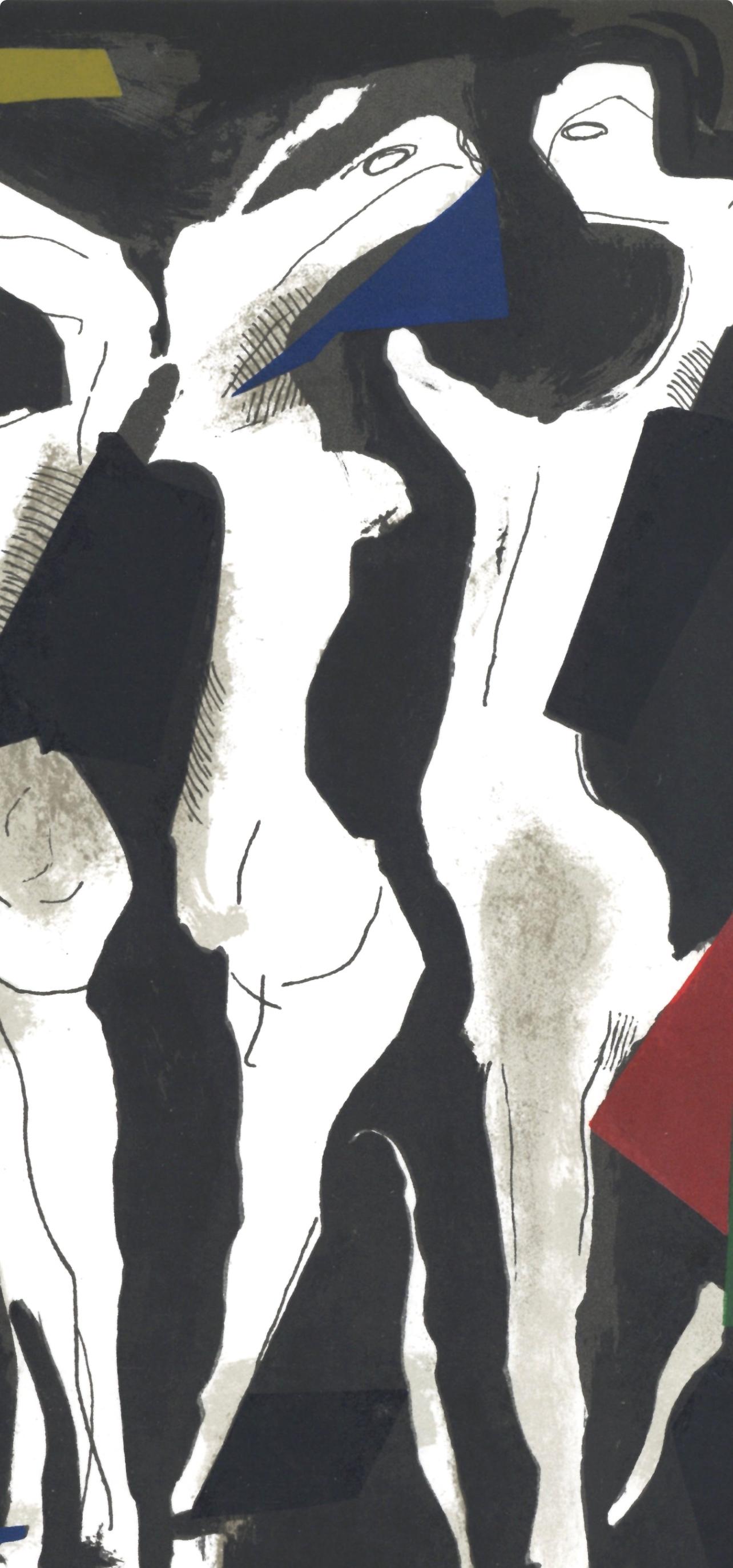Marini, Composition (Guastalla/Schulz-Hoffman, L-R), XXe Siècle (after) - Modern Print by Marino Marini