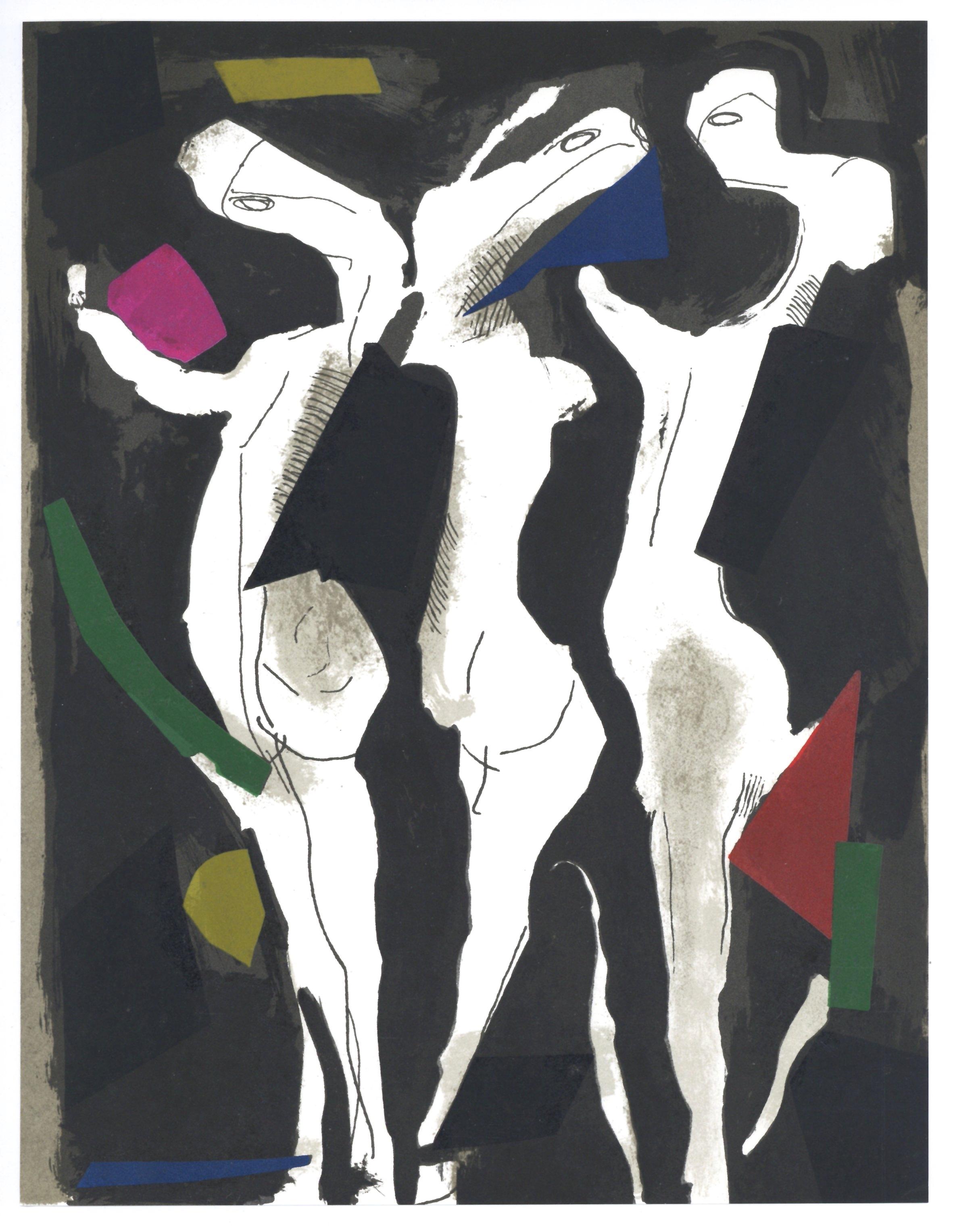 Lithograph on vélin paper. Unsigned and unnumbered, as issued. Good condition. Notes: From the volume, XXe Siècle, vol. n°40, 1973. Published and printed under the direction of Gualtieri di San Lazzaro, éditeur, Paris, by Société Internationale