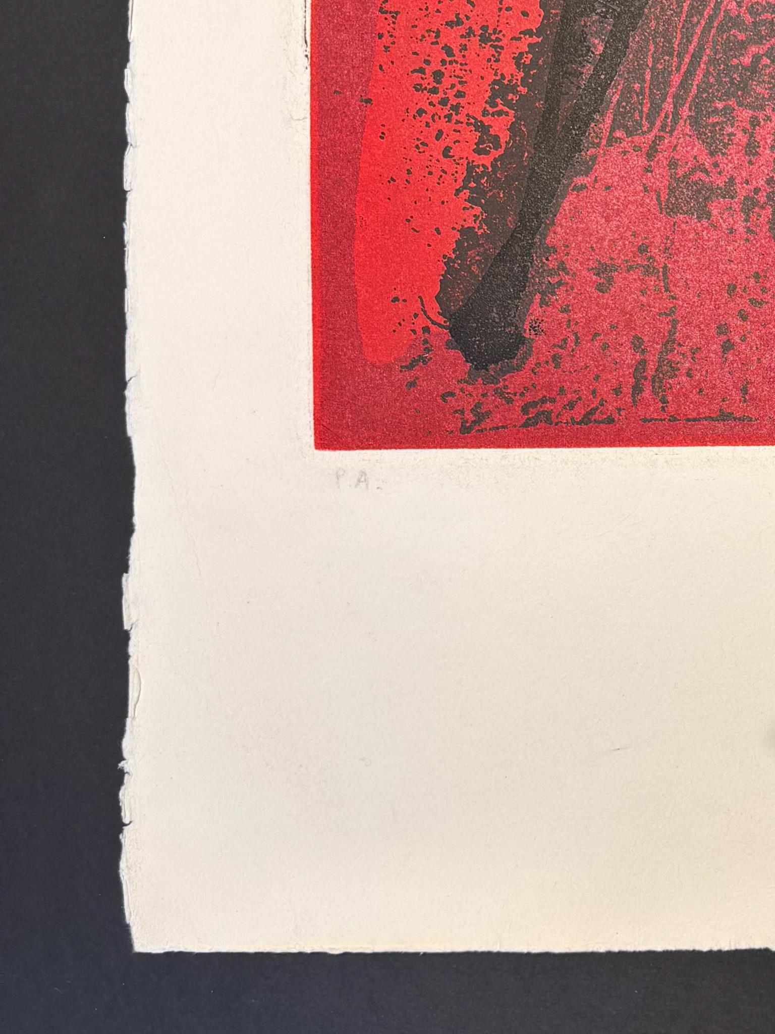 Marino Marini (1901-1980) - CAVALIERE I - Color Aquatint on Goya paper - 1972 For Sale 6