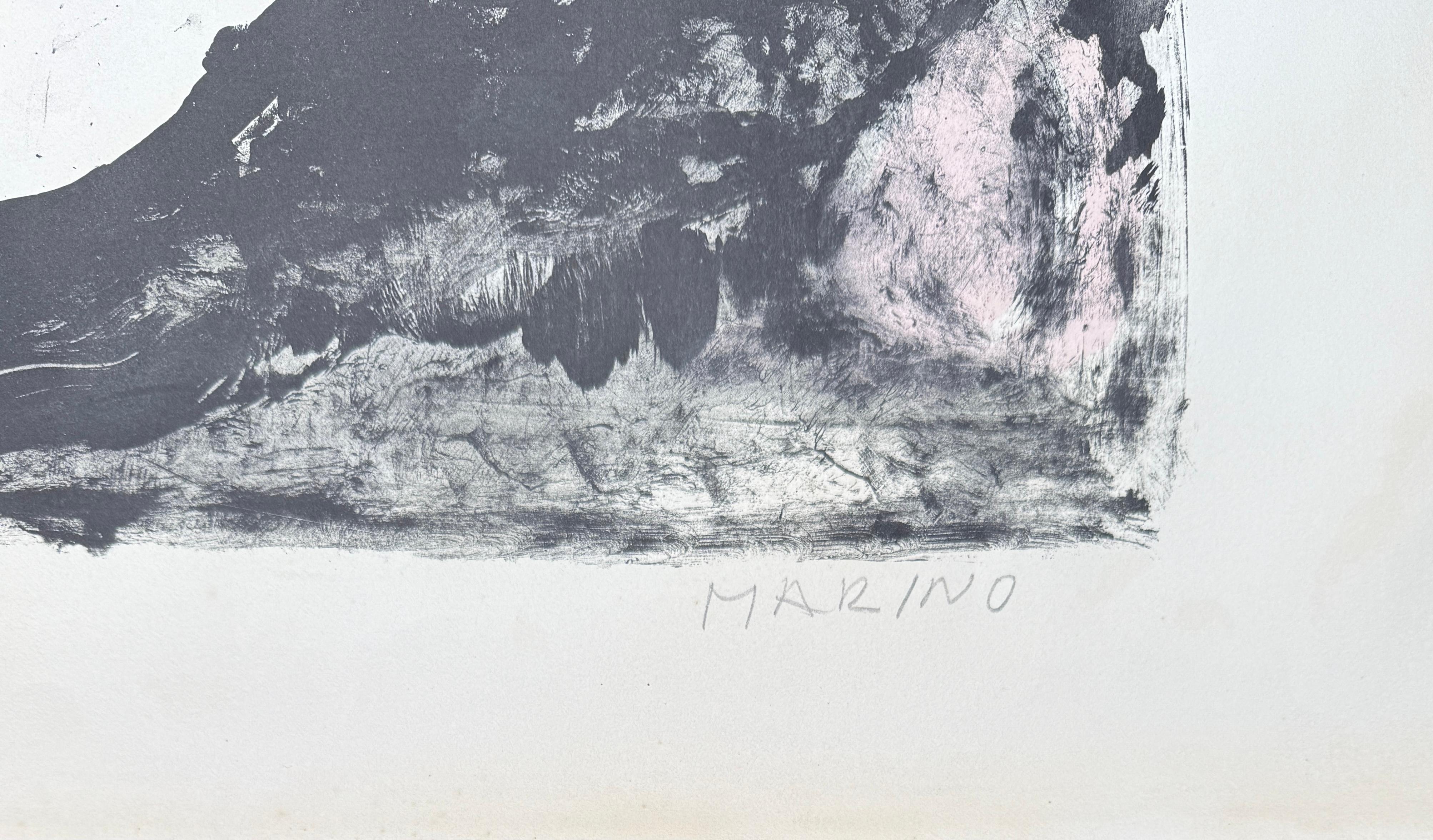 Marino Marini (1901-1980) - Cavallo e cavaliere - litografía sobre papel - 1965 en venta 1