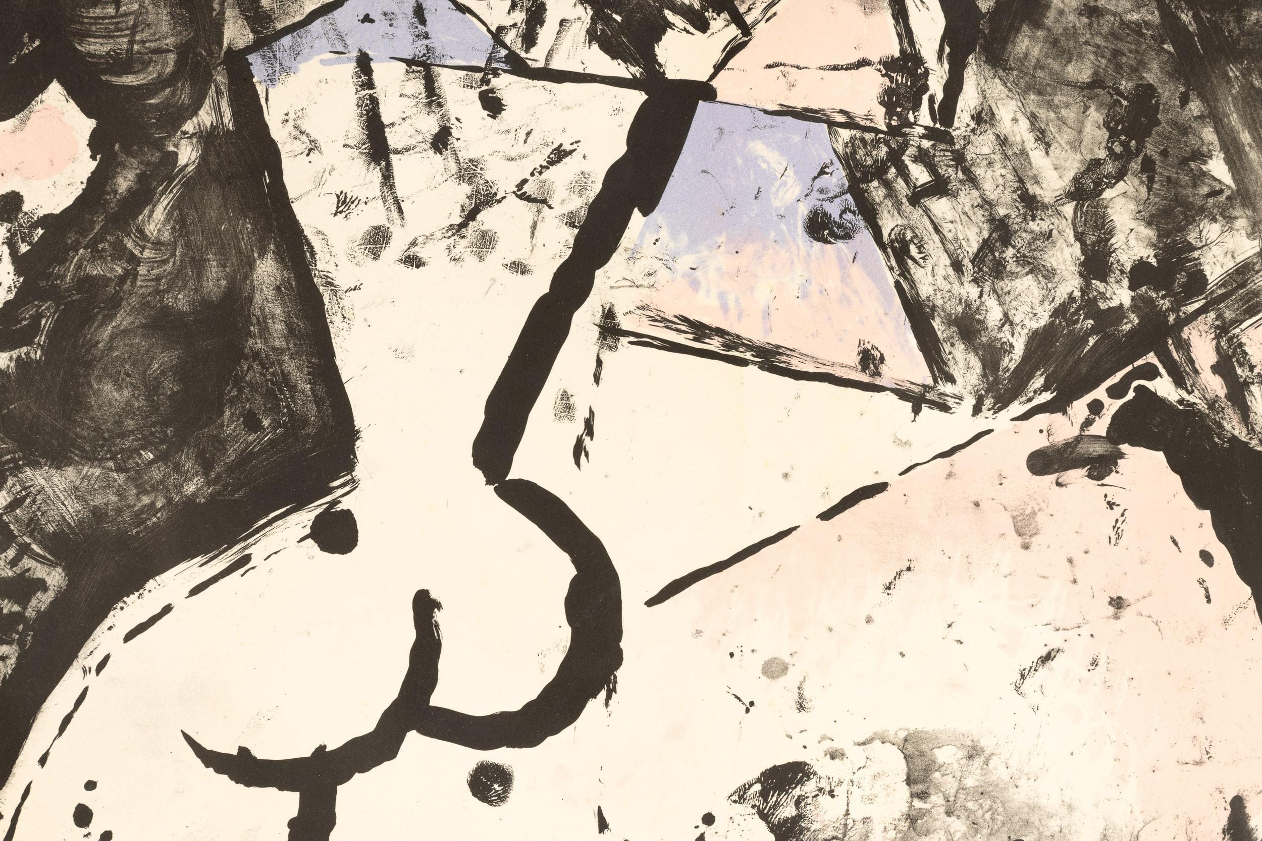 Marino Marini (1901–1980) - Cavallo e cavaliere - lithograph on paper - 1965 For Sale 2
