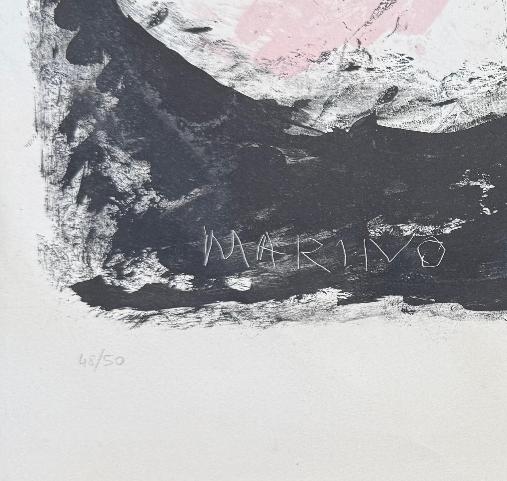 Marino Marini (1901-1980) - Cavallo e cavaliere - litografía sobre papel - 1965 en venta 2