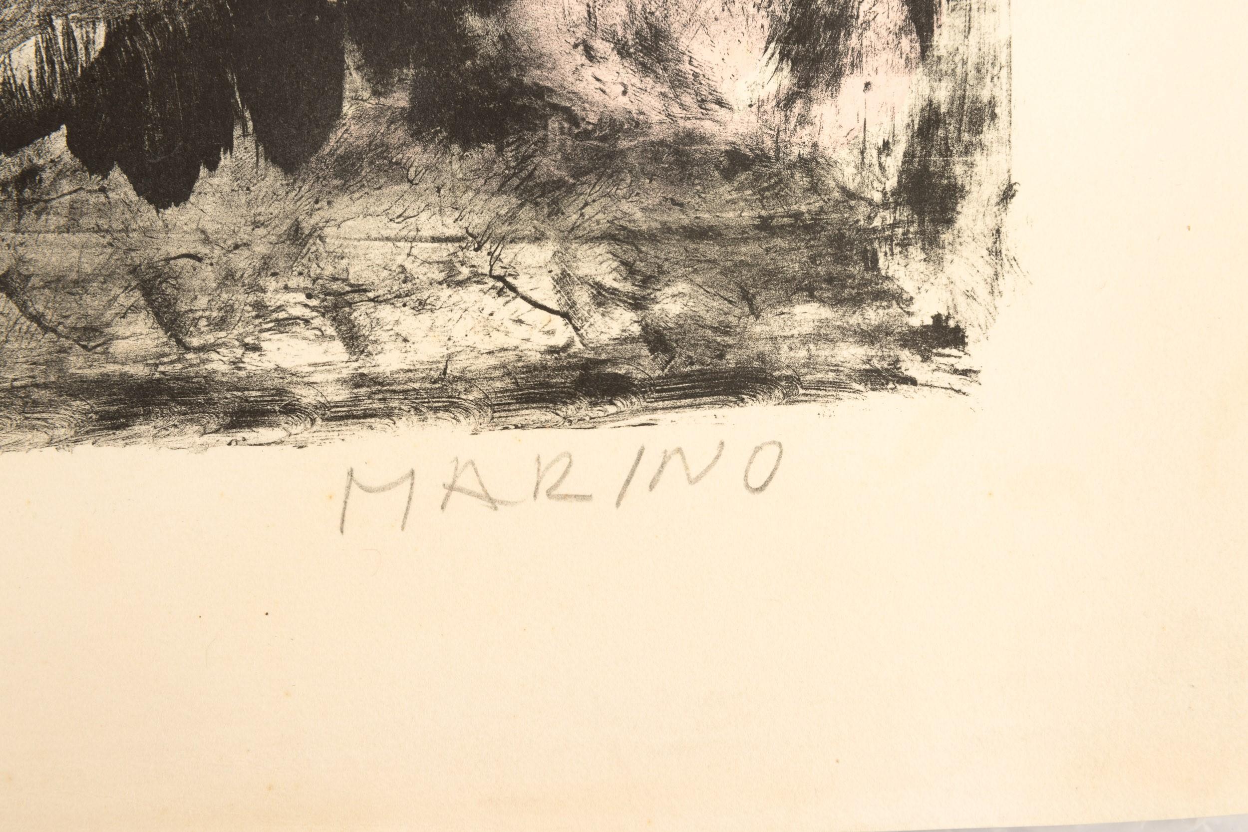 Marino Marini (1901–1980) - Cavallo e cavaliere - lithograph on paper - 1965 For Sale 3