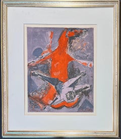 Marino Marini (1901-1980) - Acquaforte e acquatinta colorata su carta Arches - 1978
