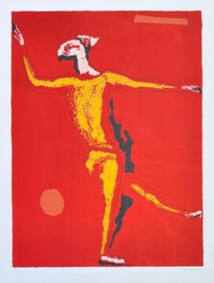 Marino Marini (1901-1980) - Litografia colorata su carta Arches - 1976