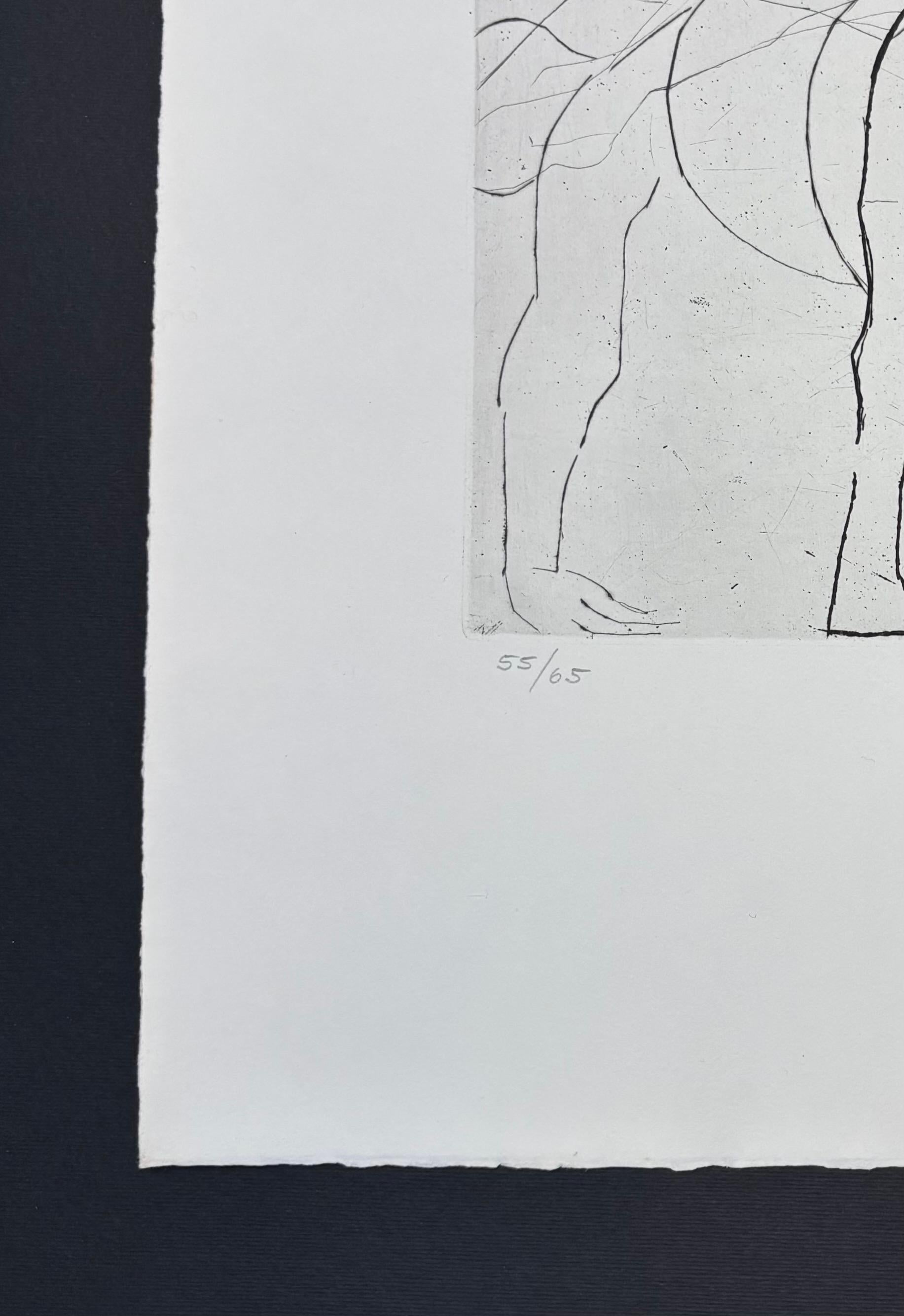 Marino Marini ( 1901 - 1980 ) - Giocoliere - Radierung auf Papier - 1950 im Angebot 3