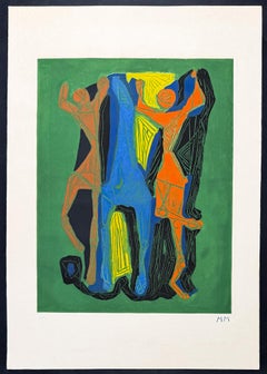 Marino Marini (1901-1980) - MARINO FROM GOETHE - Color etching and aquatint