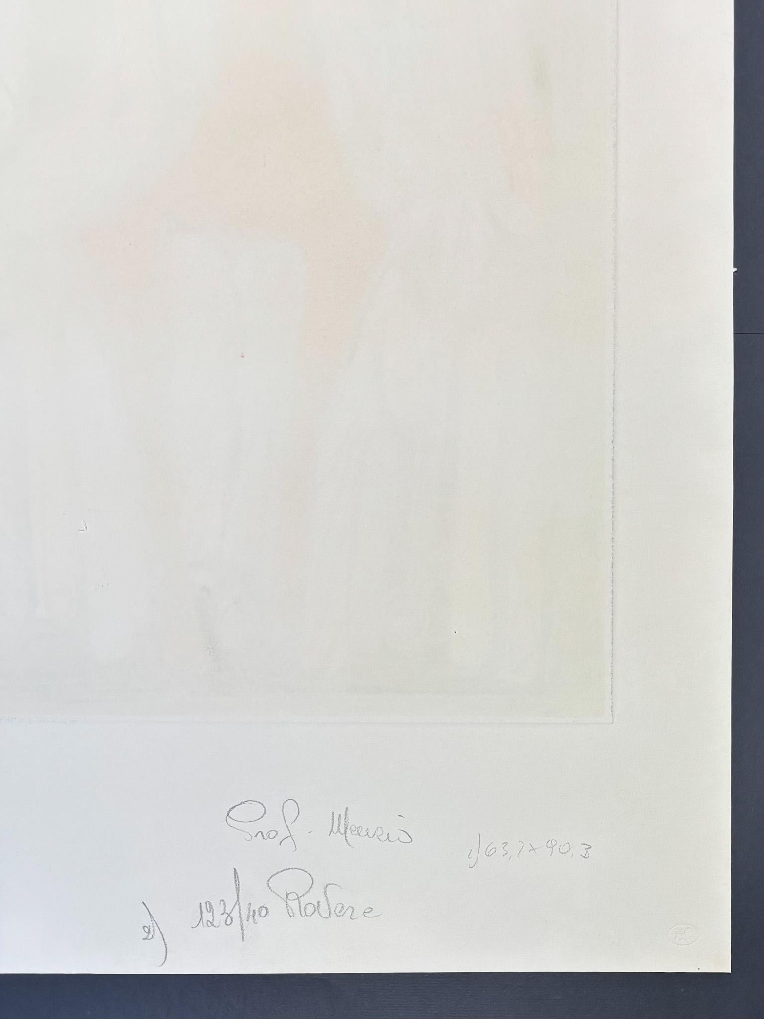 Marino Marini (1901-1980) - MARINO FROM GOETHE IV - Color etching and aquatint For Sale 8