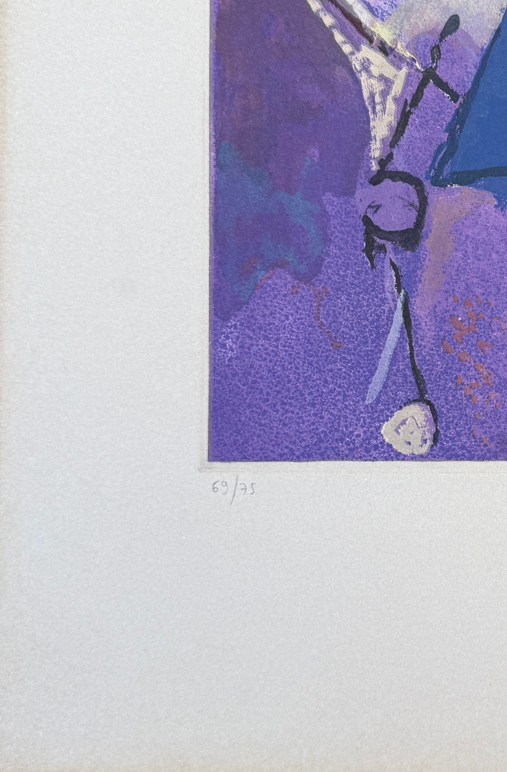 Marino Marini (1901 - 1980)-MARINO FROM SHAKESPEARE I-Etching, drypoint aquatint For Sale 3
