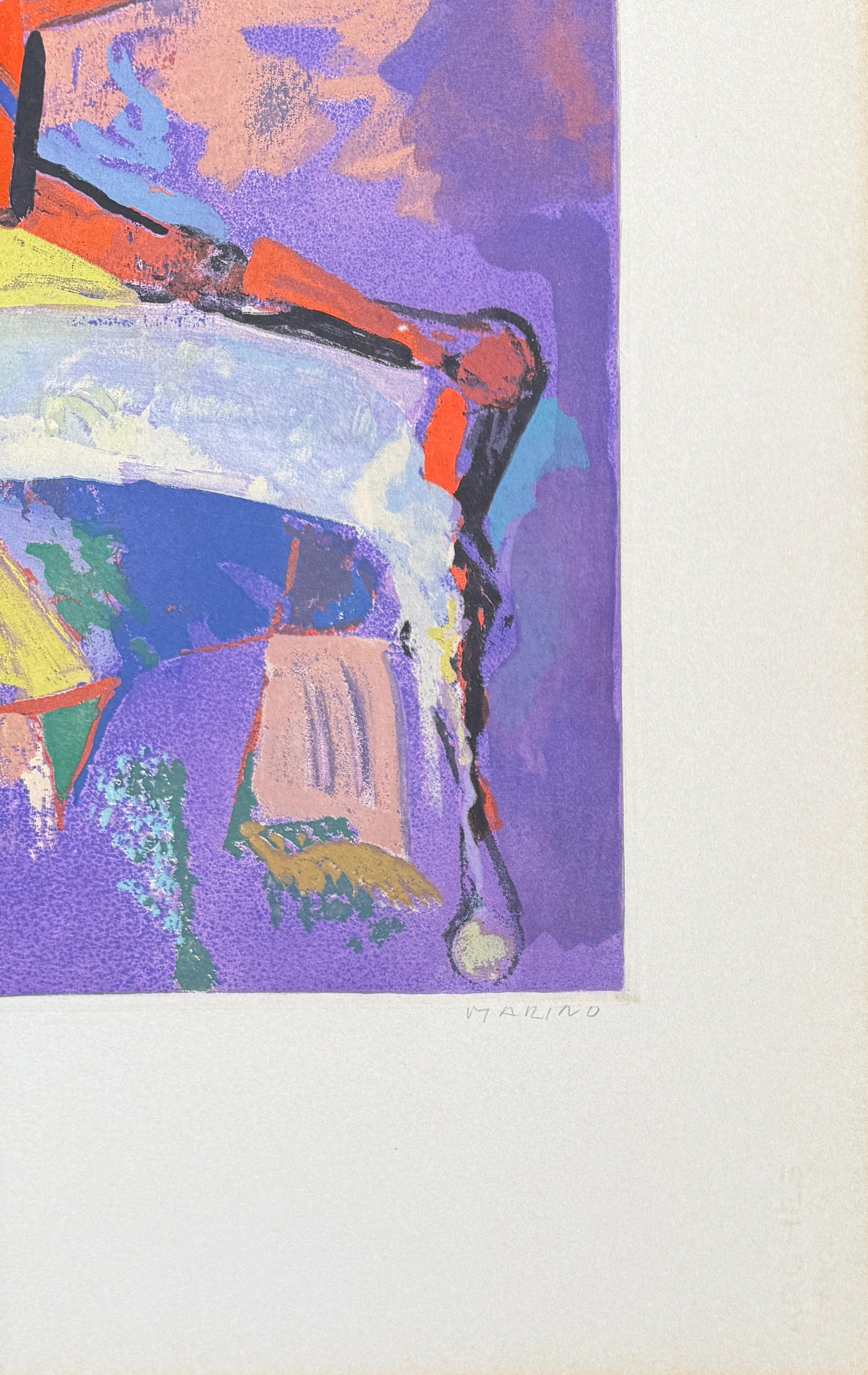 Marino Marini (1901 - 1980)-MARINO FROM SHAKESPEARE I-Etching, drypoint aquatint For Sale 4