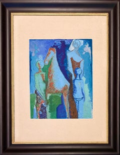 Marino Marini (1901 - 1980)-MARINO FROM SHAKESPEARE I-Etching, drypoint aquatint