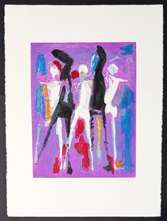 Marino Marini (1901–1980) - MARINO FROM SHAKESPEARE II - Color drypoint etching