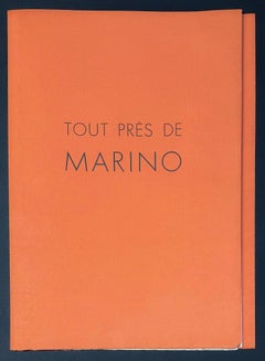 Marino Marini (1901-1980) - Tout près de Marino - 10 acquetinte su carta