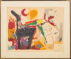 Marino Marini "Color to Form" Lithograph in Colors