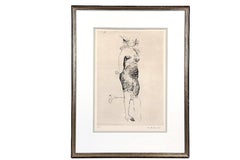 Marino Marini Etching "Miracle" Hand Signed and Numbered