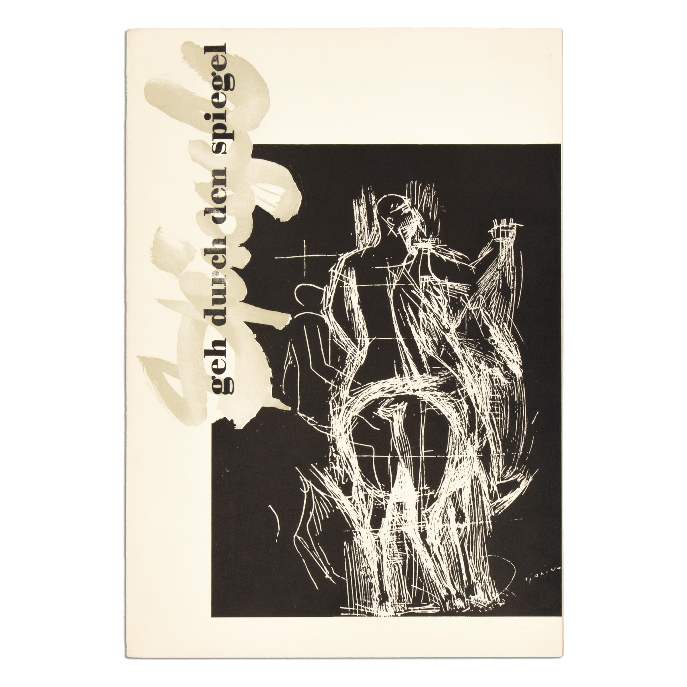 Marino Marini, Geh durch den Spiegel: Catalogo con 3 litografie originali 4